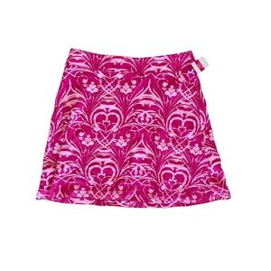 Fresh Produce Riviera Marina Skirt Nomad Pink Women's Large NWT Coastal A-Line